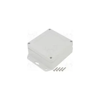 Rozvaděč Kryt univerzální X 105mm Y 105mm Z 45mm ZP ABS světle šedá