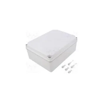 Rozvaděč Kryt univerzální X 185mm Y 245mm Z 95mm světle šedá IK07