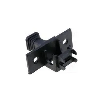 Autopojistky Držák válcové pojistky 5x20mm 6,3A Rozteč 22mm Barva černá