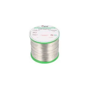 Páječka Pájecí drát Sn96,5Ag3Cu0,5 500um 500g bezolovnaté 217÷219°C