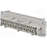 Konektor HDC kontaktní vložka zásuvka C146 PIN 24 24+PE 18A