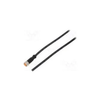 Auto elektroinstalace Připojovací kabel M8 PIN 3 přímý 5m zástrčka 50VAC 4A PUR