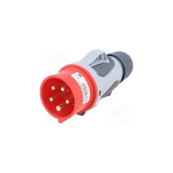 Elektrická zásuvka Konektor napájecí AC třífázové zástrčka vidlice 16A 400VAC