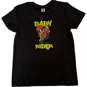 MOTOHOUSE triko BABY RIDER dětské black - 11/12