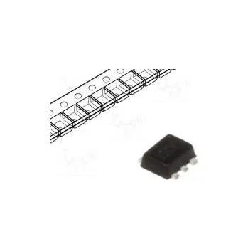 Tranzistor Tranzistor N-MOSFET x2 unipolární 20V 0,54A 0,25W SOT563
