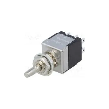 Switch Switch push-button Pos 2 DPDT 3A/250VAC ON-(ON) 18x12x11mm