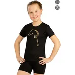 Triko dětské s krátkým rukávem J1363 LITEX Barva: černá, Velikost: 164