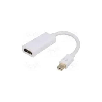 Video kabel Adapter HDMI socket,mini DisplayPort plug 0.15m black