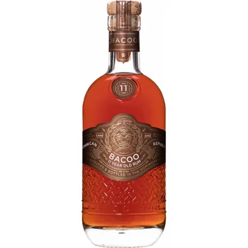 Rum Bacoo 11y 40% 0,7 l (holá láhev)