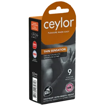 Kondom Ceylor Single: Thin Sensation 9 pcs