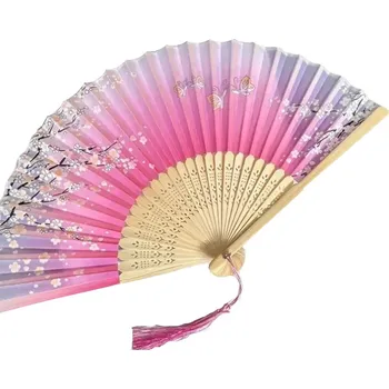 Karnevalový doplněk Gaira® Vějíř V8045, Barva růžová