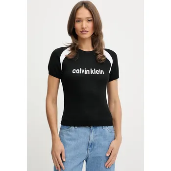 Dámský svetr Svetr Calvin Klein Jeans dámský, černá barva, LV047C307G 99X, vel. S