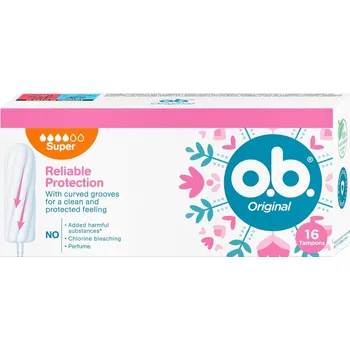 Menstruační tampony o.b. Original Super Tampony