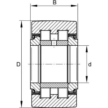 PWTR 17-2RS INA Opěrná kladka