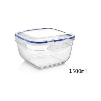 Dóza na potraviny Dóza AIRTIGHT Square 1500ml 17x17x9cm