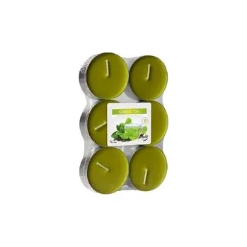 Svíčka Svíčka čajová vonná maxi 6 ks - zelený čaj
