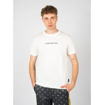 Pánské tričko John Richmond T-Shirt HMP25017TS Bílá Regular Fit S