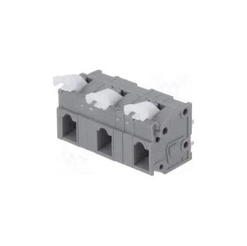 Elektrický konektor Svorkovnice do plošného spoje přímý 10mm póly 3 na PCB 15A