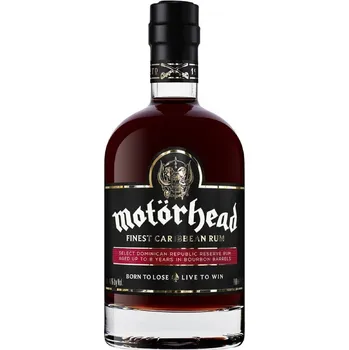 Rum Motörhead Finest Caribbean 40% 0,7l (holá láhev)
