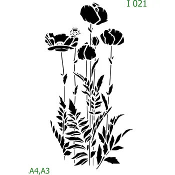 Šablona I 021 - A3 , Nelepící folie