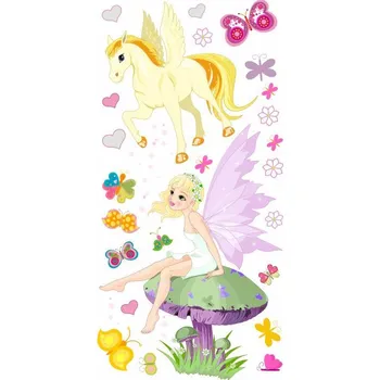 Samolepící dekorace Lesní víla (8) samolepka na zeď - S