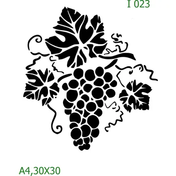 Šablona I 023 - 30 x 30 cm , Lepící fólie