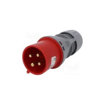 Konektor napájecí AC třífázové zástrčka vidlice 32A 400VAC