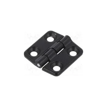 pant Pant Šíř 29mm slitina hliníku a zinku černá H 30mm