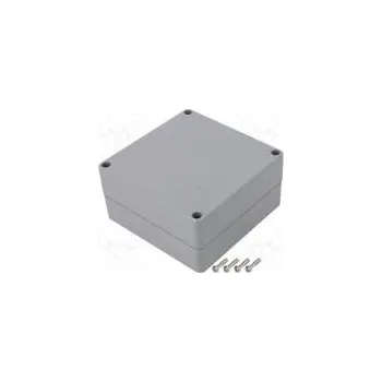 Rozvaděč Kryt univerzální X 120mm Y 120mm Z 60mm ABS tmavě šedá IP67