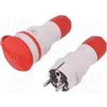 Konektor napájecí AC vidlice,zásuvka zásuvka,zástrčka 2P+PE
