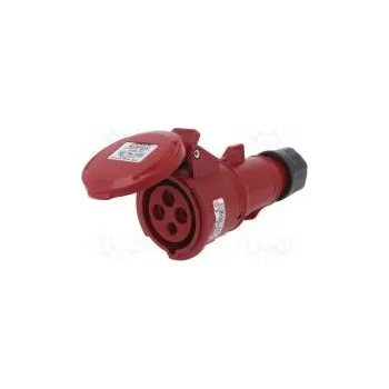 Elektrická zásuvka Konektor napájecí AC třífázové zásuvka zásuvka 16A IEC 60309