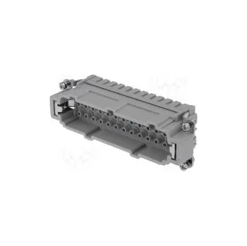 Síťový konektor Konektor hranatý vidlice Han E PIN 24 24+PE velikost 24B