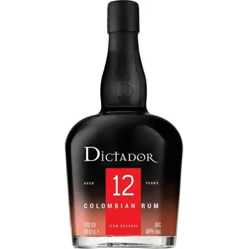 Rum Dictador 12y 40% 0,7 l (holá láhev)