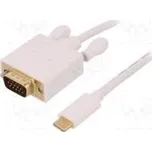 Adaptér USB 3.1 D-Sub 15pin HD vidlice, USB C vidlice 2m