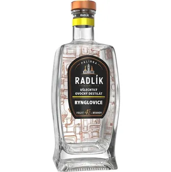 Pálenka Radlík Rynglovice 45% 0,5 l (holá láhev)
