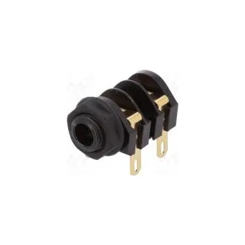 Elektrická zásuvka Zásuvka Jack 6,35mm zásuvka mono s dvojitým vypínačem pájení