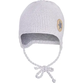 Čepice Čepice pletená zavazovací LA Outlast ® - sv.kouřová - Velikost 2