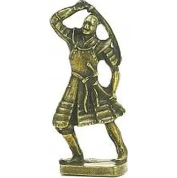 Figurka Figurka metalowa Samuraj 3,5cm