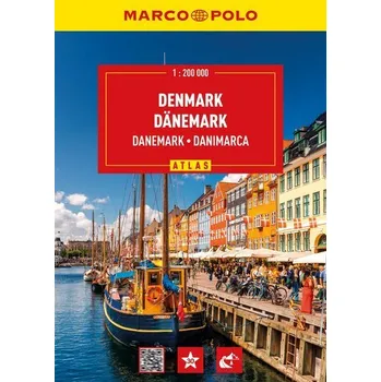 MARCO POLO Reiseatlas Dänemark 1:200.000 [DE] (2025, Brožovaná, MairDuMont)