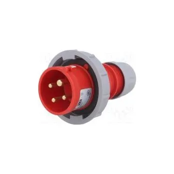 Elektrická zásuvka Konektor napájecí AC třífázové zástrčka vidlice 16A 400VAC