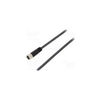 Počítač Připojovací kabel M8 PIN 3 přímý 3m zástrčka 60VAC 4A PUR