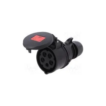 Elektrická zásuvka Konektor napájecí AC třífázové zástrčka zásuvka 16A 400VAC