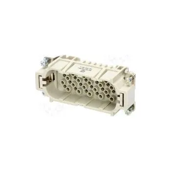 Síťový konektor Konektor hranatý vidlice Han D HMC PIN 40 velikost 16B 250V