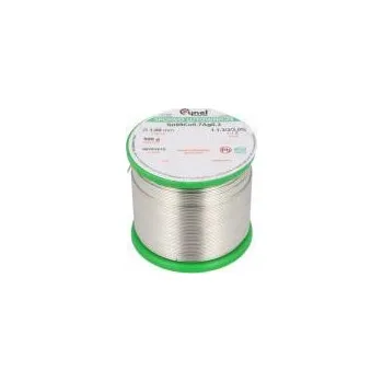 Páječka Pájecí drát Sn99Ag0,3Cu0,7 1mm 500g bezolovnaté Balení cívka