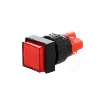vypínač Switch push-button Pos 2 SPDT 3A/250VAC 2A/24VDC ON-ON IP40