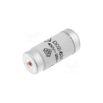 Autopojistky Pojistka tavná gG, gL průmyslová 63A 400VAC 250V D02