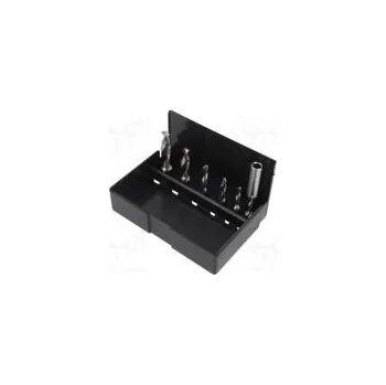 Vrták Sada vrtáků do kovu vybrušovaná rychlořezná ocel HSS-G kov