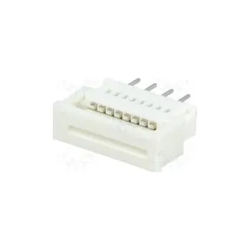 Elektrický konektor Connector FFC/FPC straight PIN 8 ZIF THT 200V 1A tinned