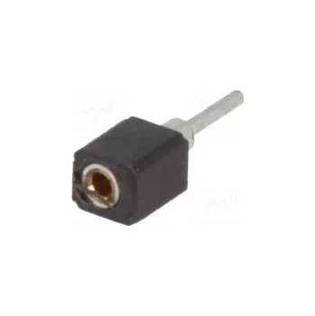 Elektrická zásuvka Zásuvka kolíkové zásuvka PIN 1 přímý THT 1x1