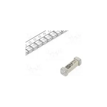 Autopojistky Pojistka tavná zpožděná 1A 250VAC 125VDC SMD keramická měď